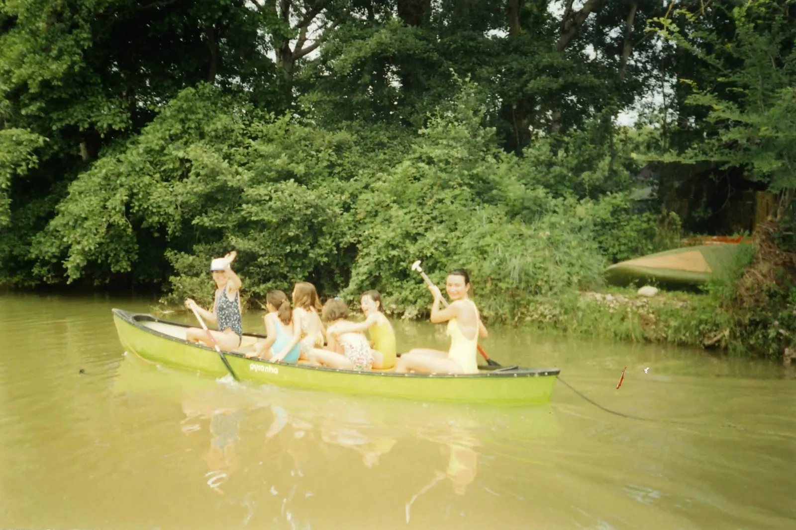 Canoa a Pontós, colònies del 1992